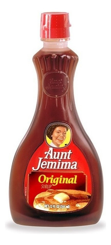 Edulcorante Aunt Jemina SYRUP en líquido sin TACC botella