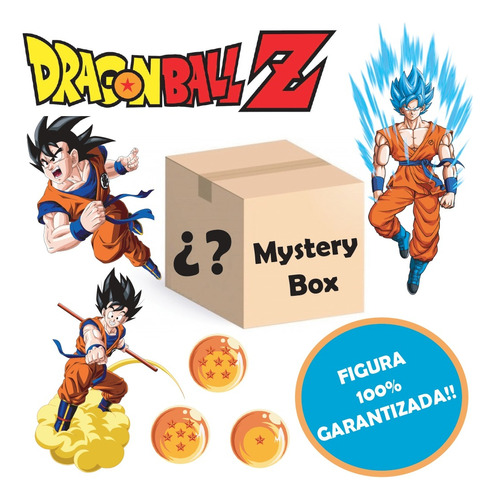 Mystery Box De Dragon Ball  + 5 Cosas + $500 En Contenido