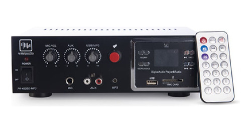 Amplificador Potencia Para Instalación Vmr Audio Store6 Bar