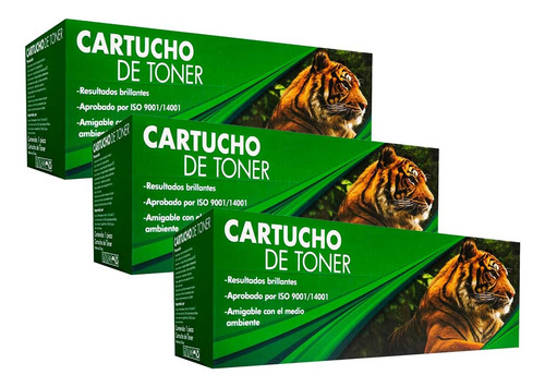 Kit 3 Toner Compatible Con Tn-660 Tn660 Hl-l2300d/ L2305w/ T
