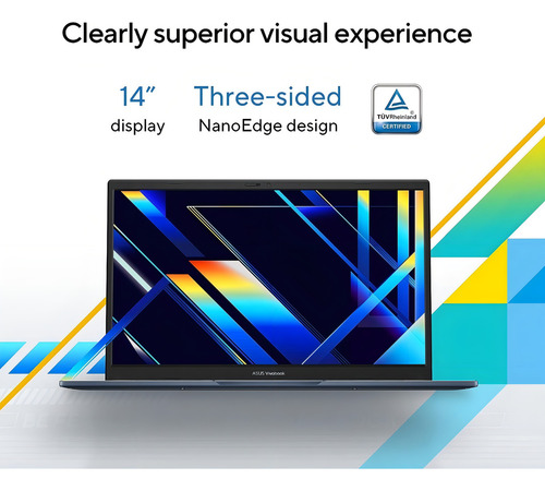 Asus Vivobook 14 2023 Fhd Core I5-1235u 8 Gb/ 256 Gb Color Azul Oscuro