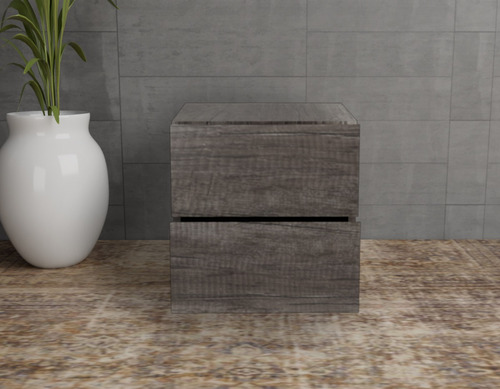 Buro Para Recamara Moderno 2 Cajones Mesa Noche Minimalista