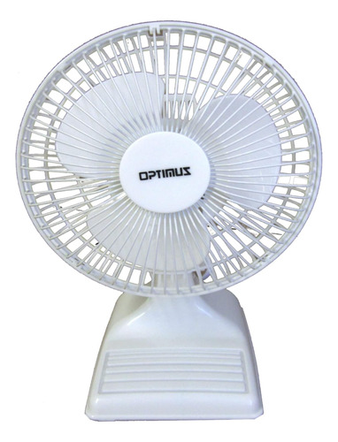 Ventilador De Mesa Personal Optimus F-inch, Blanco, Hogar