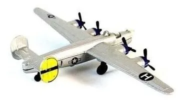 Avion Bombardero B-24 Liberator Usa Coleccion Metal E 1:200