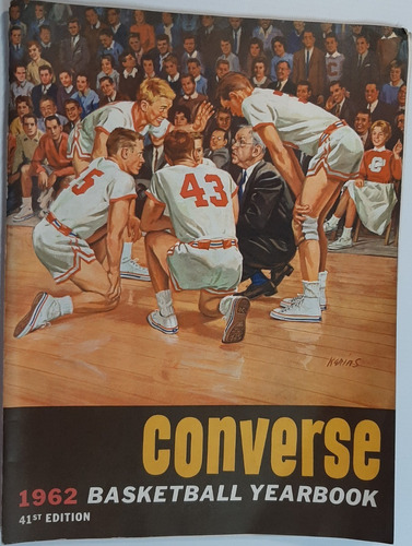 Revista Converse Básquet 1962 Year Book Ro 108