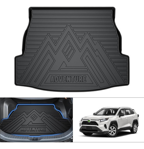 Alfombrilla De Carga Personalizada Para Toyota Rav4 2019-202