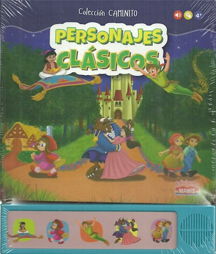 Libro Con Sonidos Personajes Clásicos Ed. Mawis Local Envios