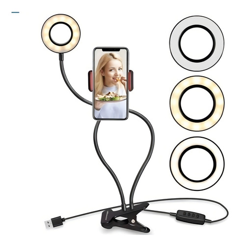 Ring Light Mesa Flexivel