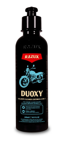 Duoxy Selante 2 Em 1 Para Moto Cera Limpadora Razux 240ml*