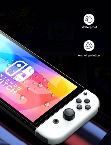 Imagen 3 de 4 de Lamina De Vidrio Templado Nintendo Switch Oled - Prophone