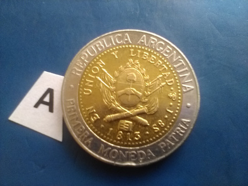Moneda Argentina 1 Peso Año 2008 (Usado)