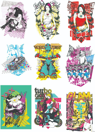 Pack De Vectores Para Sublimación O Serigrafía