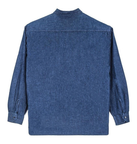 Camisa De Trabajo Manga Larga Hombre Jean Ombu
