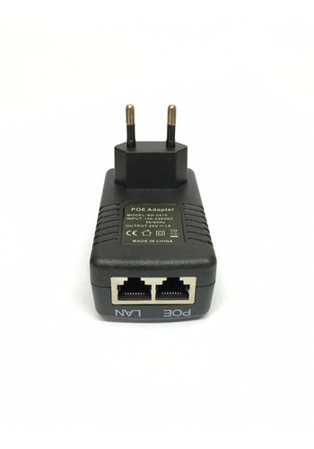 Imagem 4 de 4 de Fonte Poe 24v 1a Access Point Roteadores Ubiquiti Rj45