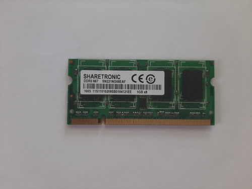 Memoria Ram Sharetronic 1gb Ddr2 O Pc2 Laptop (Usado)