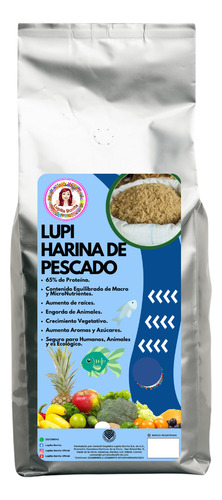 3kg Harina De Pescado Fertilizante