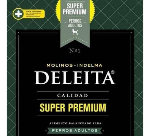 Alimento Perro Adulto Med/gde Deleita X 15kg Super Premium
