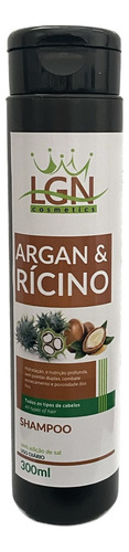 Manutenção Shampoo E Condi/argan&ricino 300 Ml- Lgn Cosmétc