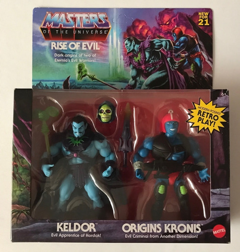 Keldor Y Kronis Rise Of Evil 2 Pack Motu Origins Target Excl (Usado)