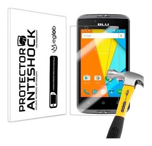 Protector De Pantalla Antishock Blu Energy Diamond Mini