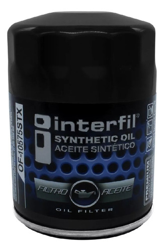 Filtro Aceite Interfil Jeep Liberty 3.7l 2009 2010 2011 2012