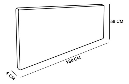 Cabeceira Painel Clean Cama Box Queen 160 Cm Suede - D'rossi Cor Grafite
