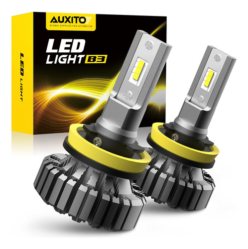 Auxito Bombillas Led H11 H8 H9, 300% Mas Brillantes, Luces B