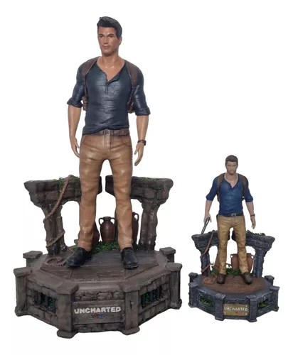 Boneco 17cm Uncharted - Nathan Drake Articulado + Acessórios