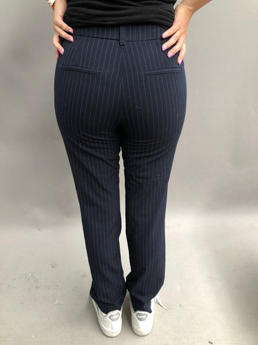 Pantalón Mango Color Azul Xs (Usado)