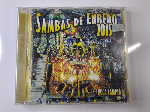 Sambas De Enredo Carnaval Año 2015 Cd Original