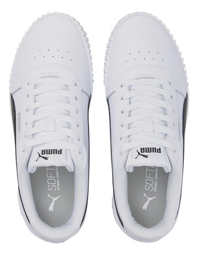 Zapatilla Puma Carina 2.0 385849 07 Blanco Para Mujer