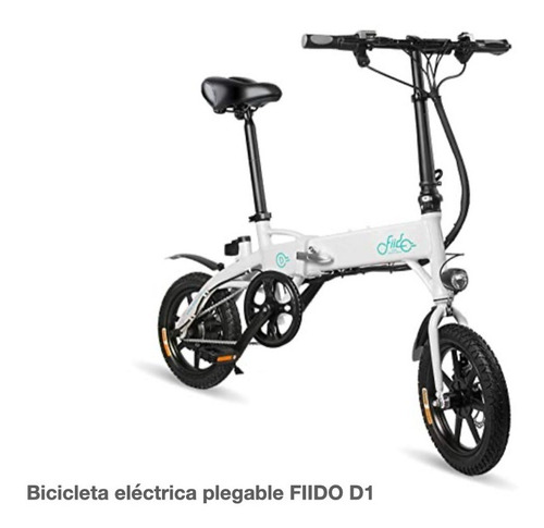 Bicicleta Eléctrica Plegable Fiido