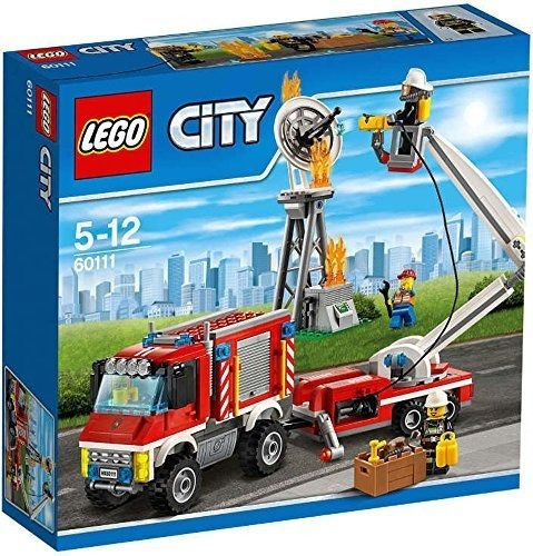 Juego De Camiones Utilitarios Lego City Fire No 