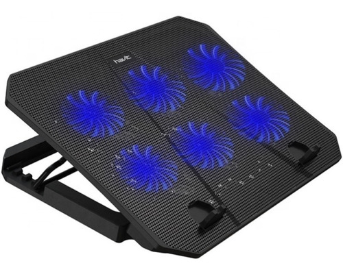 Base Cooler Para Notebook Havit F2078 6 Fan Led Usb Laptop