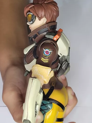 Tracer Figure Action C/ Caixa Gamer Geek Overwatch 27 Cm