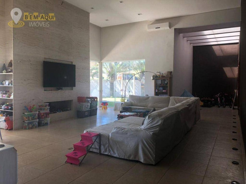 Imagem 9 de 30 de Casa Térrea Com 5 Dormitórios À Venda, 750 M² Por R$ 3.200.000 - Condomínio Fazenda Kurumin - Itu/sp - Ca1558