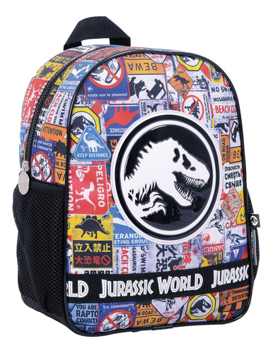 Mochila Espalda 12 PuLG Wabro 77132 - Jurassic World Jardin