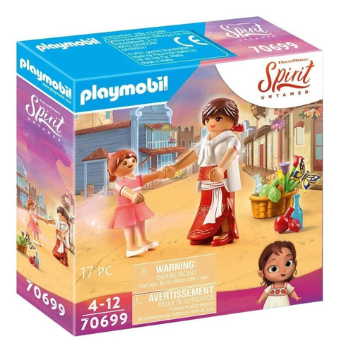 Brinquedo Playmobil Spirit Lucky E Mamae Milagro 70699