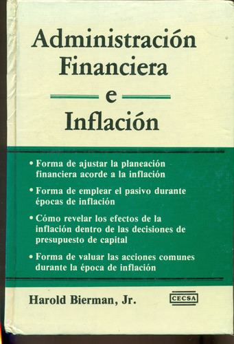 Administración Financiera E Inflación. 