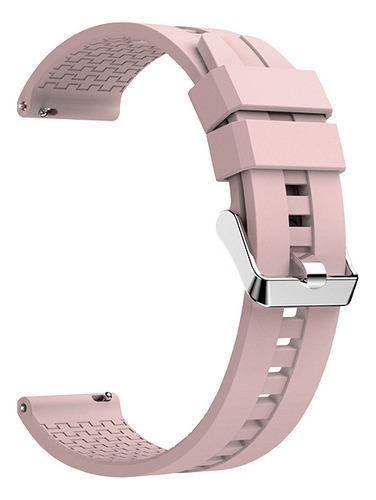 Pulseira Silicone New Compatível Com Smartwatch Colmi P42 Cor Rosa