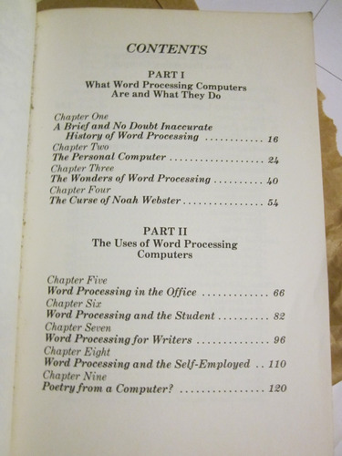 The Word Processing Book Historia Informática (Usado)