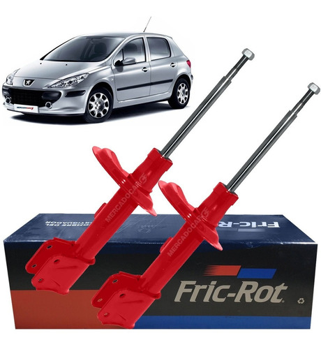 Kit 2 Amortiguadores Delantero Peugeot 307 2.0 16v - 2004