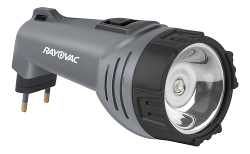 Imagem 2 de 7 de Lanterna Doméstica Rayovac Led 1w 56lm Recarregável Bivolt