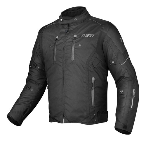 Campera Moto X11 Iron 3 Con Protecciones Abrigo Impermeable 