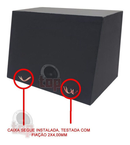Caixa Trio Completa Pioneer 12pol Módulo 800w D200 St400 Jbl