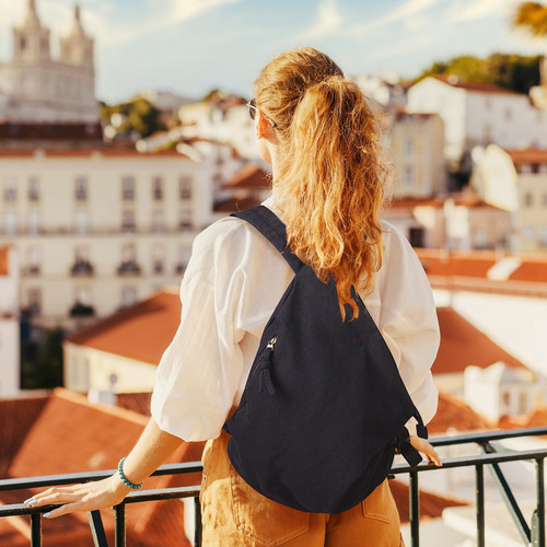 Ecosmile Mochila De Lona Para Mujer Mochila De Viaje Para