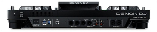 Controlador Denon Dj Prime 2, color negro