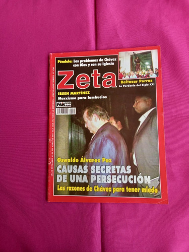 Revista Zeta 1748 - Causas Secretas De Una Persecución 