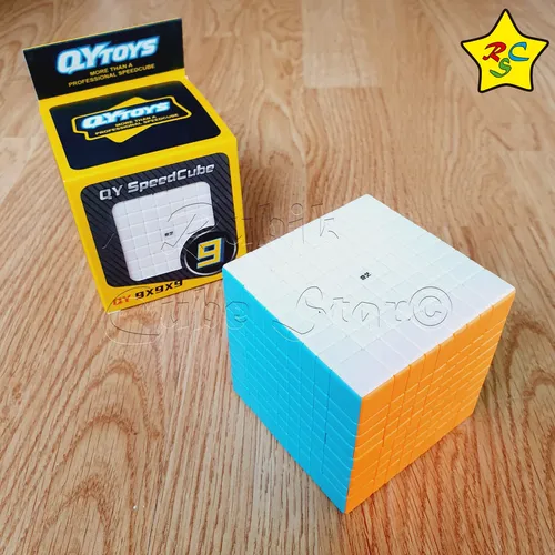 Cubo Rubik 9x9 Qiyi Big Cube Speedcube Stickerless Mate