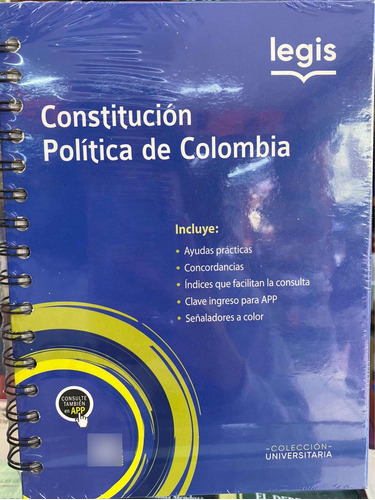 Constitución Política De Colombia Universitario 2024